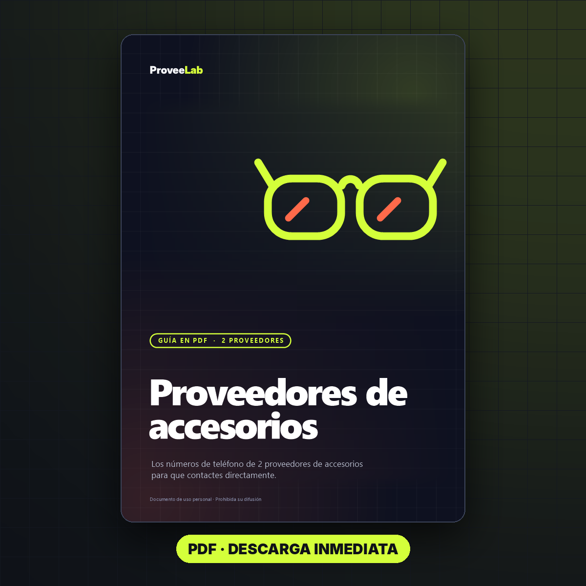 Proveedores de accesorios
