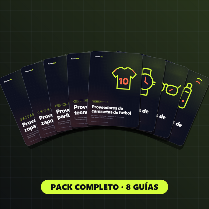 Pack completo: las 8 guías