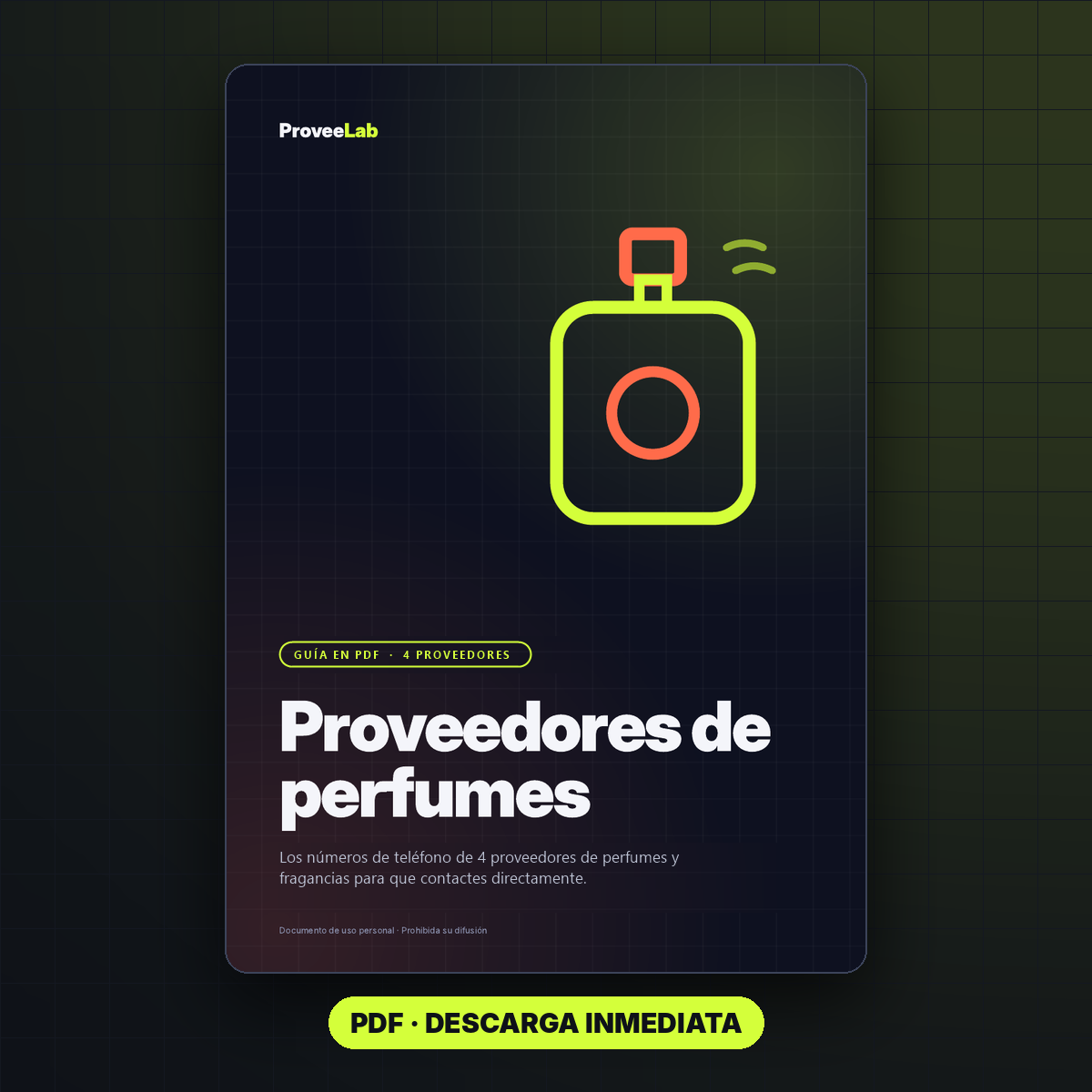 Proveedores de perfumes